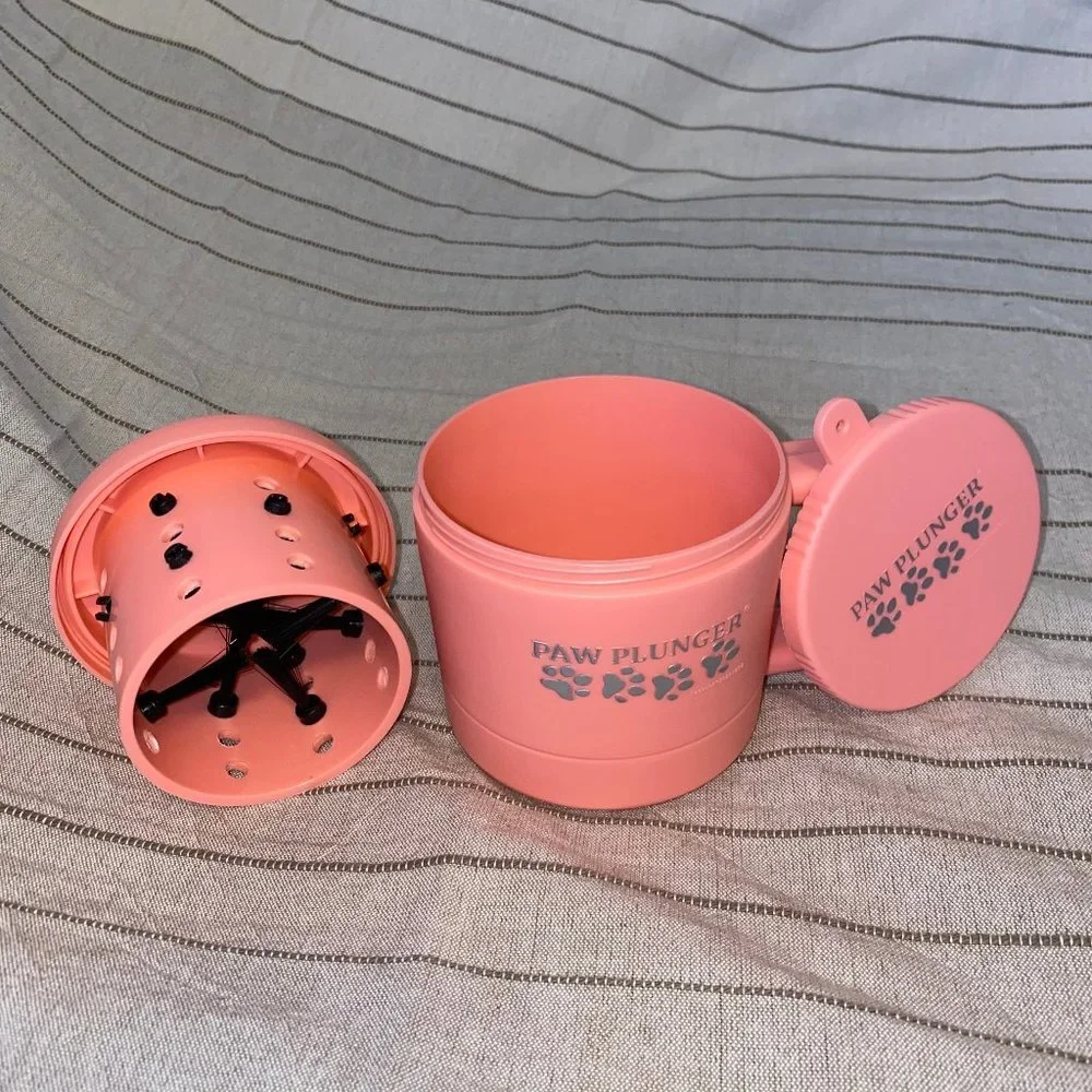 Paw Plunger Pink Paw Cleaner